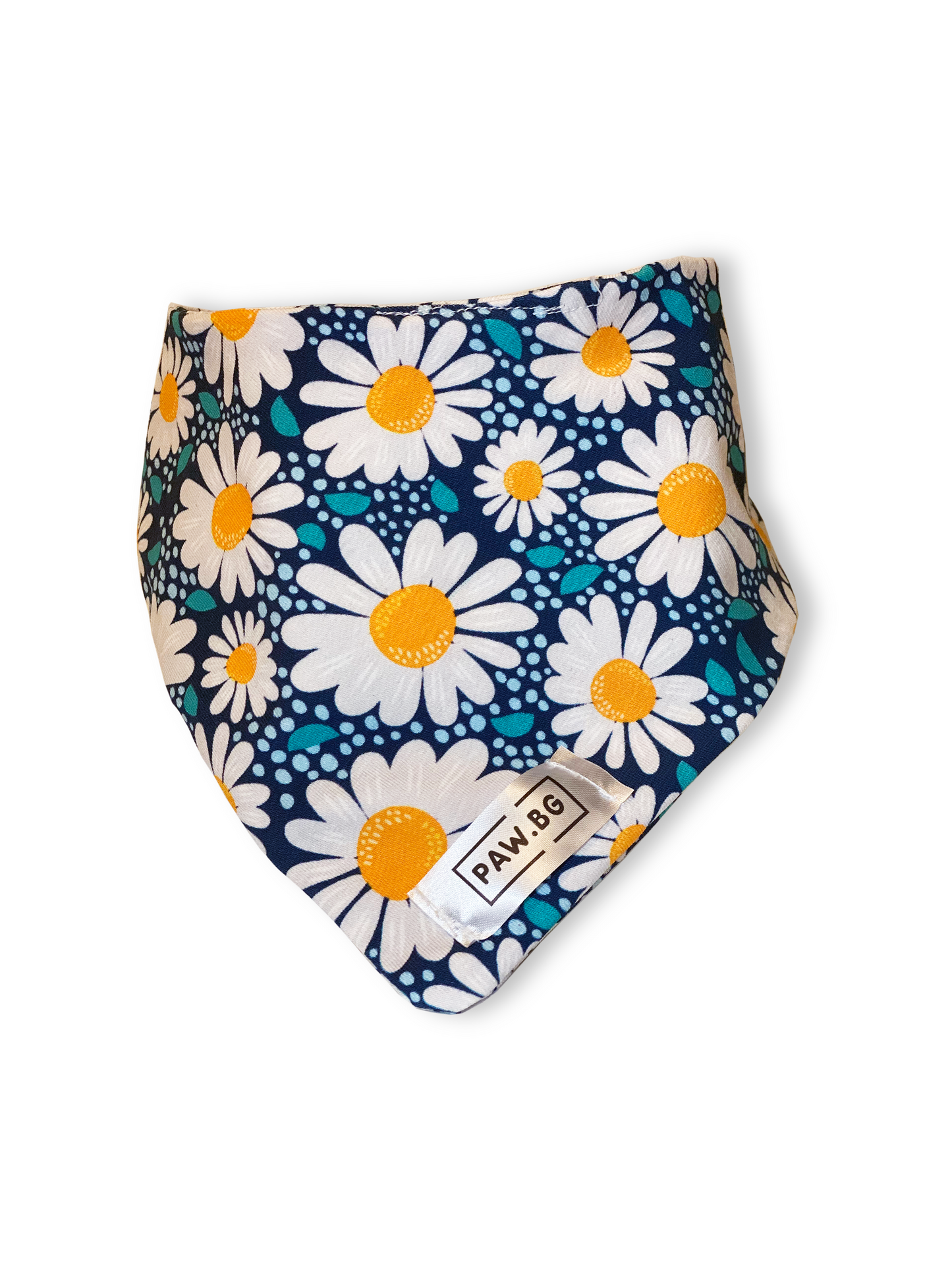 Dog Bandana with Daisies