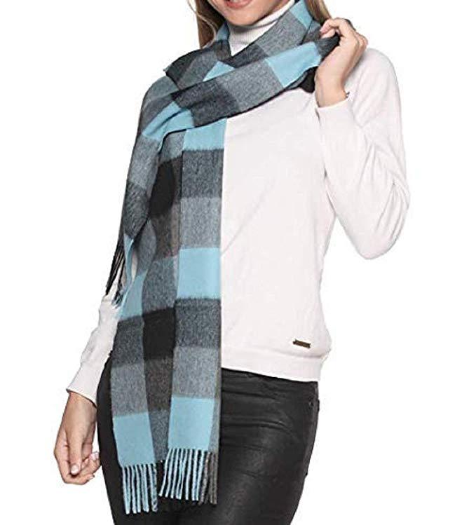 100% Natural Alpaca scarf, Turquise