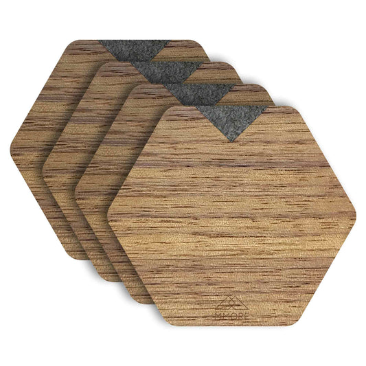 American Walnut Coasters / Set of 4 coasters