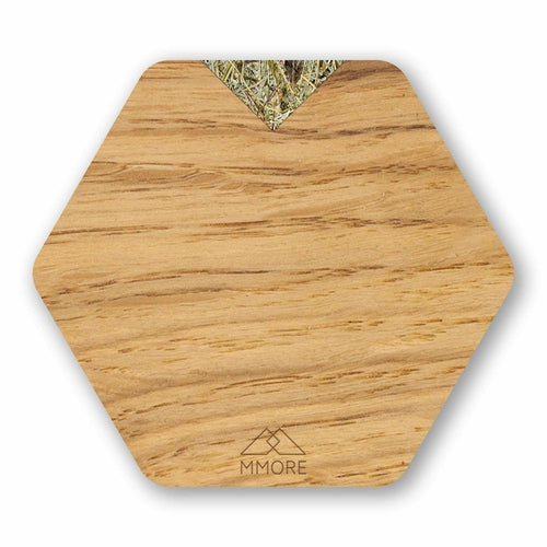 Oak Wooden Coasters / Set of 4 coasters