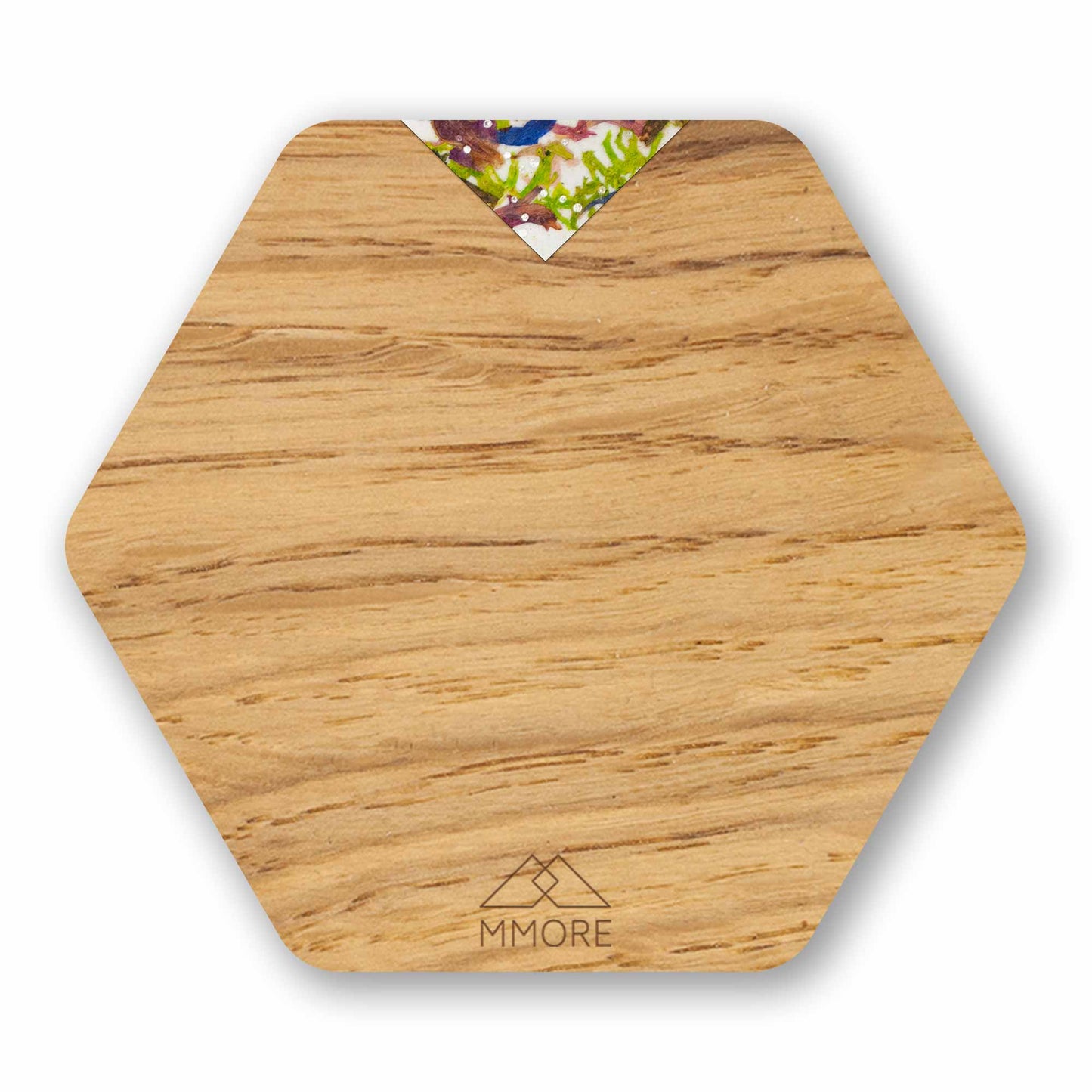 Oak Wooden Coasters / Set of 4 coasters