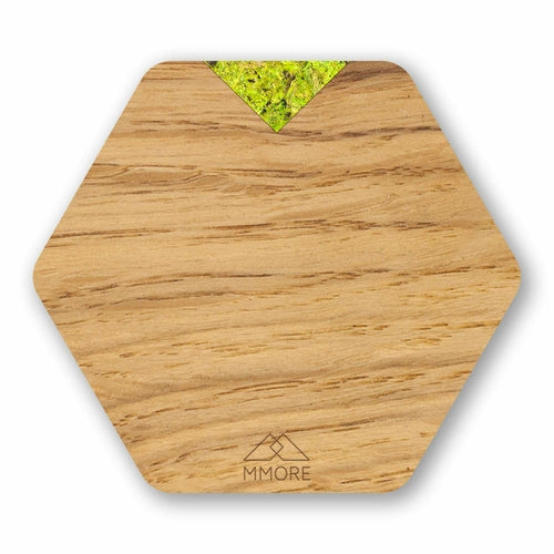 Oak Wooden Coasters / Set of 4 coasters