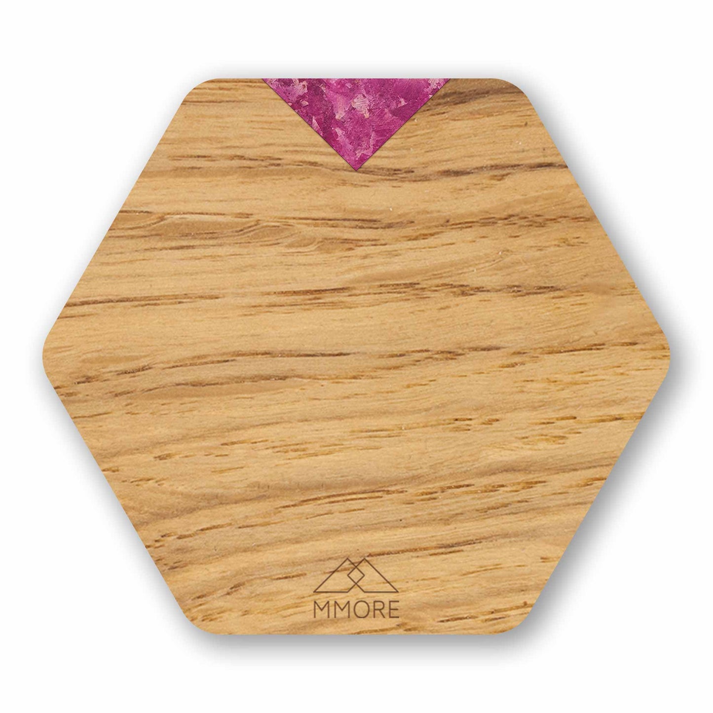 Oak Wooden Coasters / Set of 4 coasters