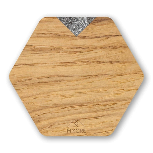 Oak Wooden Coasters / Set of 4 coasters