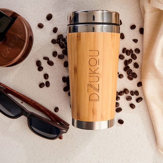 Ziro Valley Bamboo and Stainless Steel Coffee Tumbler