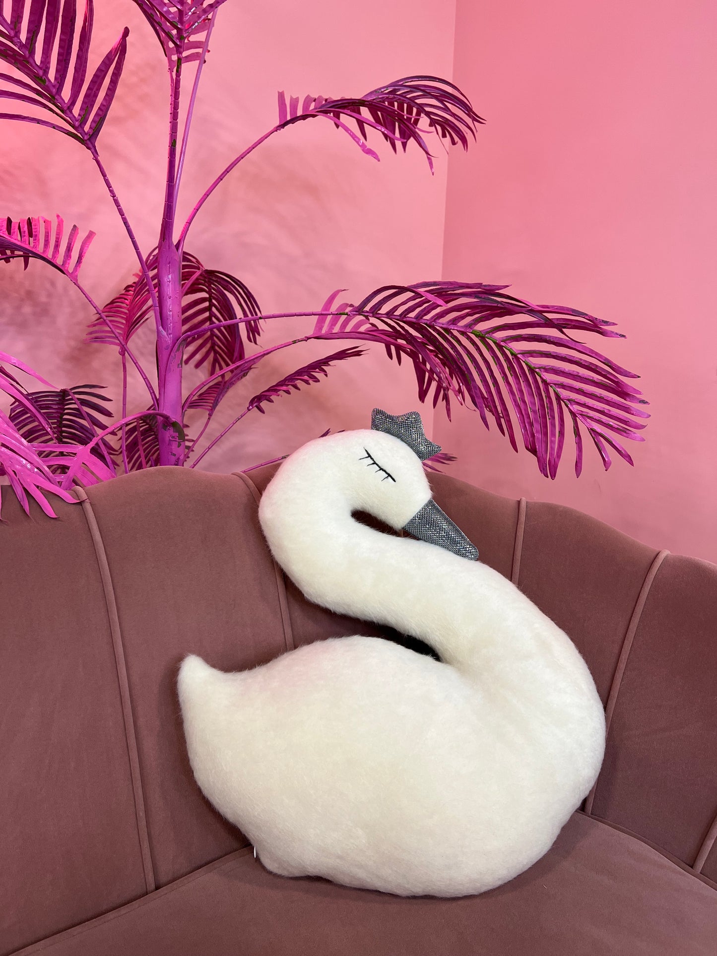 Soft toy for kids "Swan"