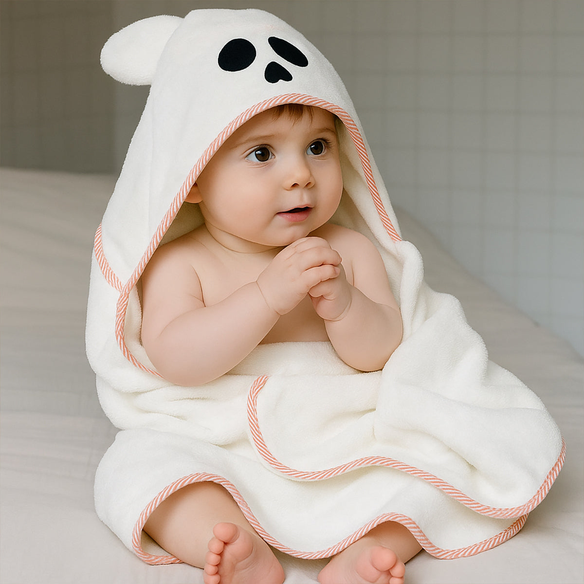 Organic Cotton Kids Bath Cape f"Alaska"