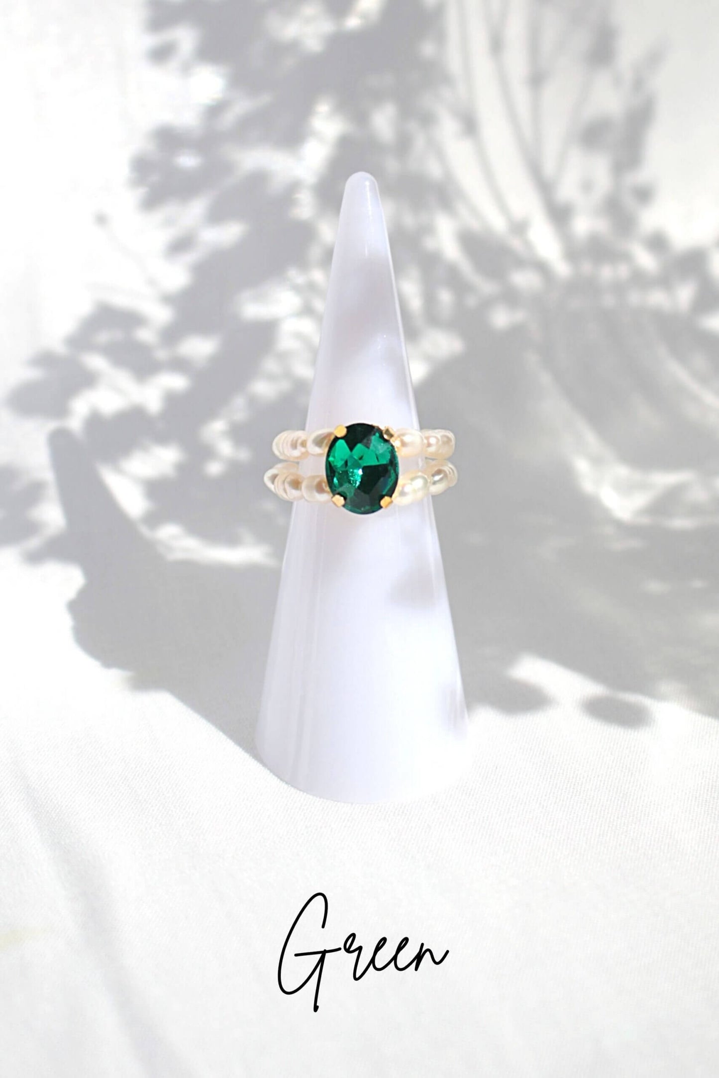 Perl Ring - Three Shades