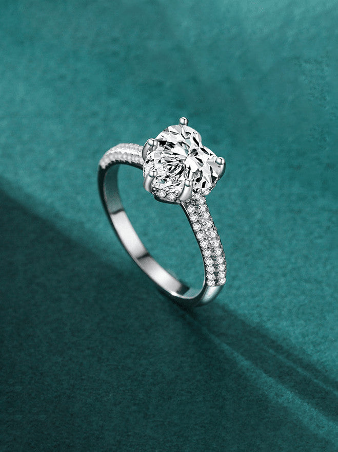 Sterling Silver Ring, 18-Karat Gold plated