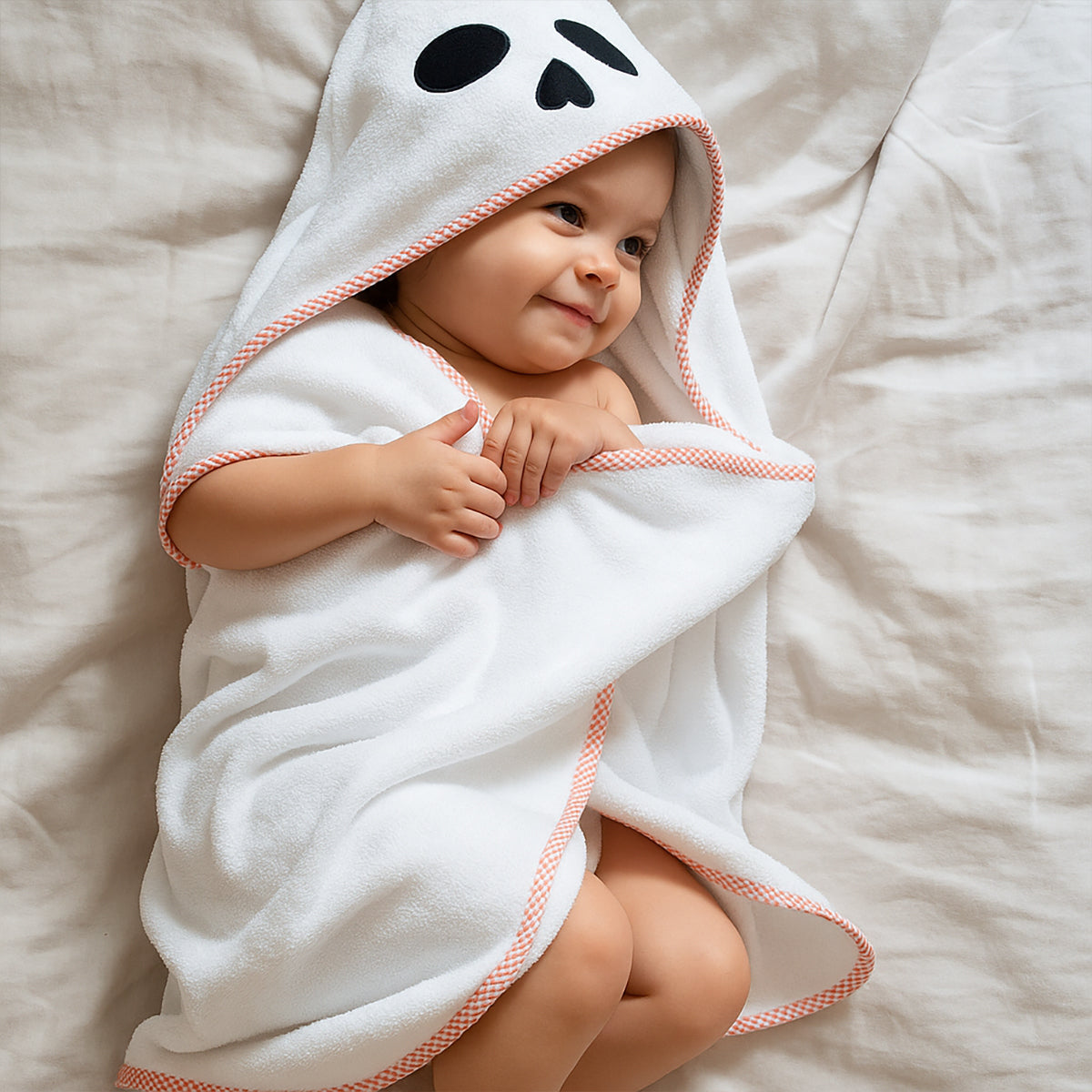 Organic Cotton Kids Bath Cape f"Alaska"