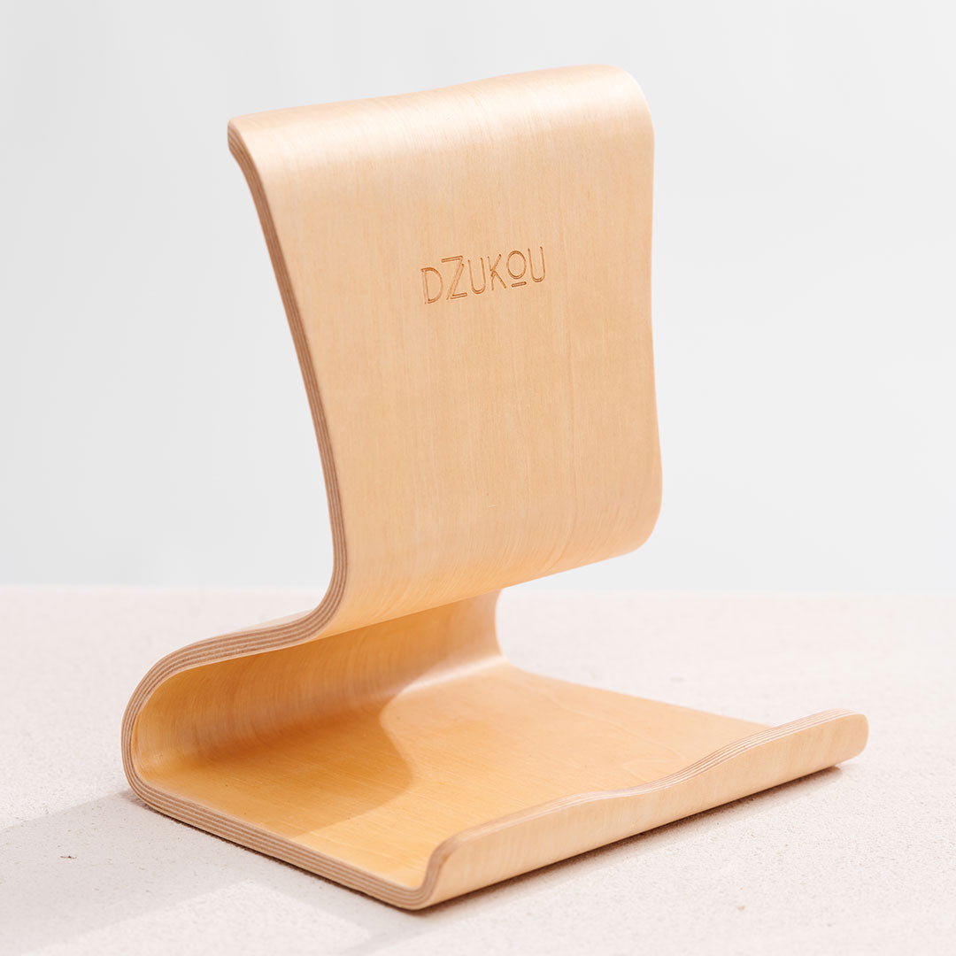 Majuli Islands Wooden Tablet Stand