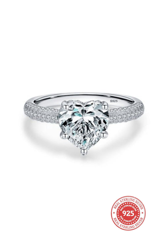 Sterling Silver Ring, 18-Karat Gold plated