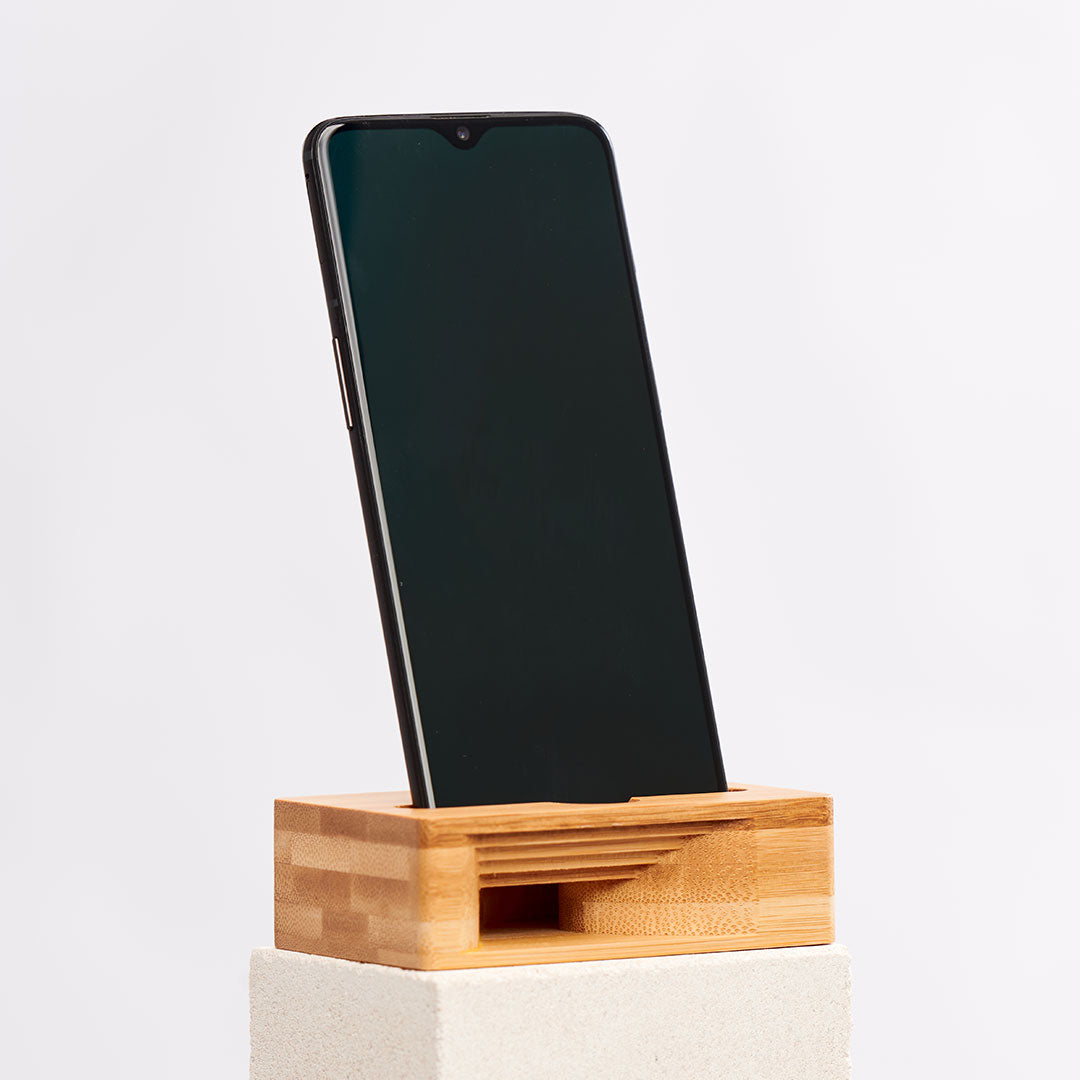 Woodland Phone Stand and Sound Amplifier