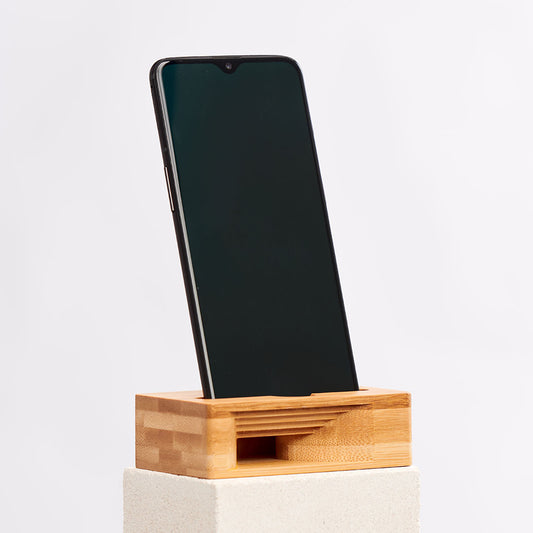 Woodland Phone Stand and Sound Amplifier
