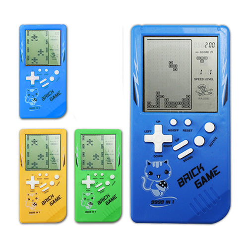 Retro Childhood Tetris Game Player