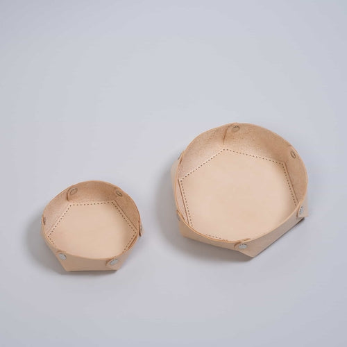 Leather organiser for desks